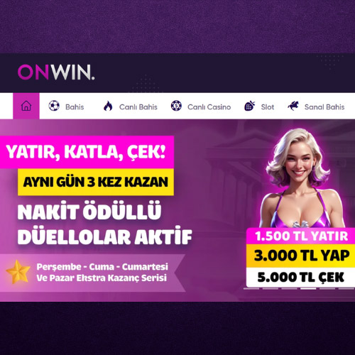 Onwin Resmi Web Sitesi