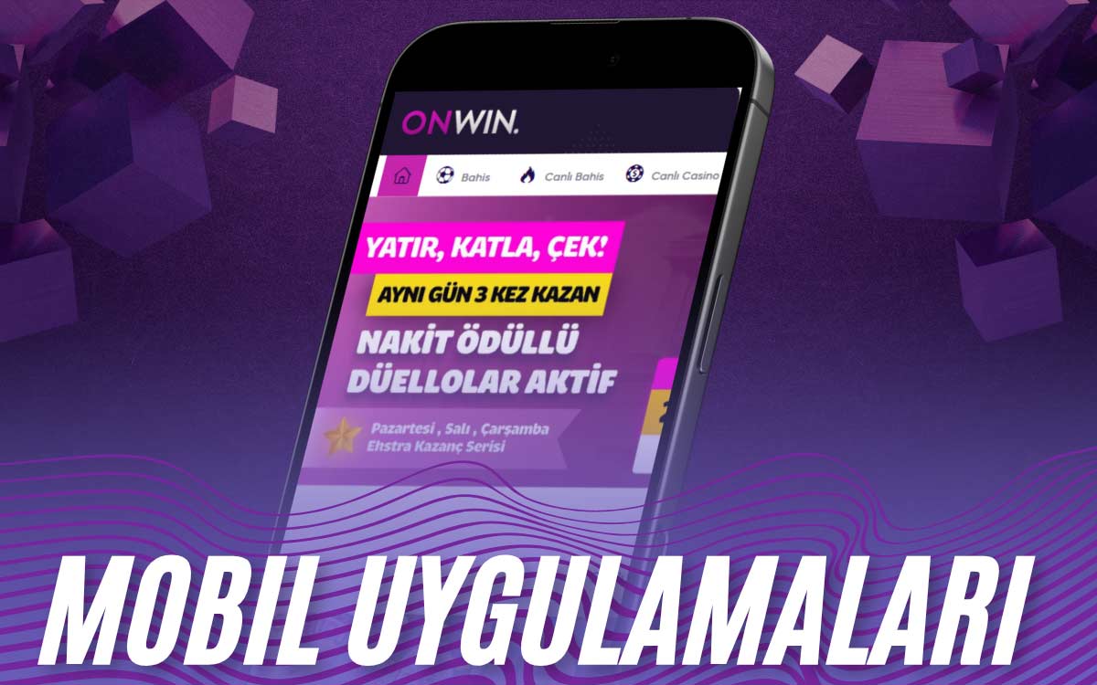 Onwin, Android ve iOS cihazlar için uygulamalar sunuyor